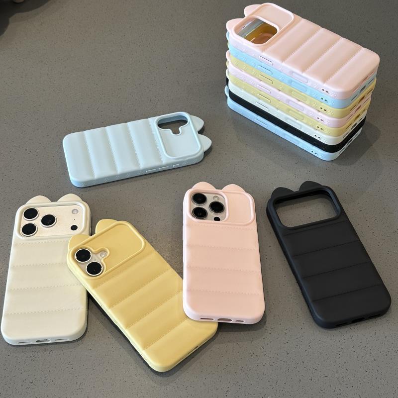 Ốp lưng Mèo Cầu May sáng tạo bảo vệ máy, dành cho iPhone 14/15/16ProMax17 mẫu mới 1213