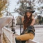DONOVANQQ Western Cowboy Hat, Faux Leather Bull Head Cowgirl Jazz Hat, Phong Cách Dân Tộc Quý Ông Rộng Vành Cuộn Vành Hiệp Sĩ Mũ Đi Xe Đạp