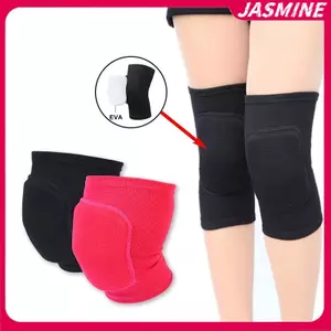 JASMINE Sportspression Miếng Lót Đầu Gối Co Giãn Bảo Vệ Đầu Gối Thiên Thần Bọt Biển Nẹp Đầu Gối Hỗ Trợ Nhảy Múa Tập Luyện Tập Yoga JASMINE