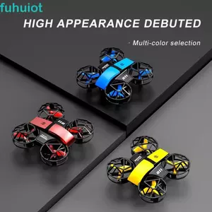 Máy bay điều khiển từ xa Mini FUHUIOT, Máy bay điều khiển từ xa xoay có thể sạc lại bay, Máy bay RC Di động bốn trục 360° Đồ chơi máy bay Quadcopter xoay Trang trí nội thất