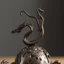 Yunlong Turui Hương Đốt Đĩa Hợp Kim Lư Hương Xiaoxiangyun Bột Chống Dính Gỗ Đàn Hương Đốt Retro Rỗng Hương Đốt Đồ Trang Trí 7.2