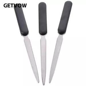 GETVOW 3 Miếng Dụng Cụ Mở Chữ Cái, Nhân Bản Grip Mở Chữ Cái, Công Cụ Loại Bỏ 3 Miếng Phong Bì Bằng Thép Không Gỉ Slitter Văn Phòng