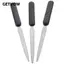 GETVOW 3 Miếng Dụng Cụ Mở Chữ Cái, Nhân Bản Grip Mở Chữ Cái, Công Cụ Loại Bỏ 3 Miếng Phong Bì Bằng Thép Không Gỉ Slitter Văn Phòng