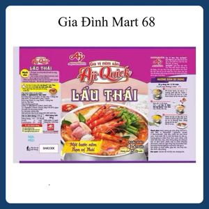 Thùng 60 Gói Mì Lẩu Thái Aji-Quick 59g Chính Hãng Ajinomoto – Chua Cay Đậm Đà, Date Mới, Giá Sỉ Đại Lý