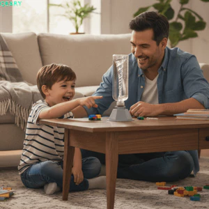 Đồ chơi thí nghiệm khoa học QEARY, Bộ máy làm lốc xoáy lắp ráp dễ dàng thủ công DIY, Mới lạ với chai Máy mô phỏng nước gió Sáng tạo Máy lốc xoáy nước mới lạ dành cho trẻ em