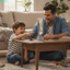 Đồ chơi thí nghiệm khoa học QEARY, Bộ máy làm lốc xoáy lắp ráp dễ dàng thủ công DIY, Mới lạ với chai Máy mô phỏng nước gió Sáng tạo Máy lốc xoáy nước mới lạ dành cho trẻ em