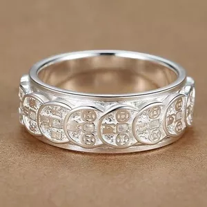 Có Thể Xoay Năm Hoàng Đế Đồng Xu May Mắn Chuyển Vòng Giải Nén Tốt Lành Xoay Retro Phong Cách Dân Tộc Indi