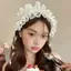 JULYHOT Gothic Cosplay Tai Mèo Ren Nơ Mũ Ngọt Ren Nơ Ruy Băng Mũ Đội Đầu Cho Nữ Kẹp Tóc Vintage Phụ Kiện Tóc Massivedeals