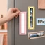 Bộ khung ảnh DONOVANQQ, Khung ảnh tủ lạnh đầy màu sắc DIY, Trang trí nhà cửa Khung dọc sáng tạo chống trầy xước Giá đỡ ảnh Trang trí tủ lạnh