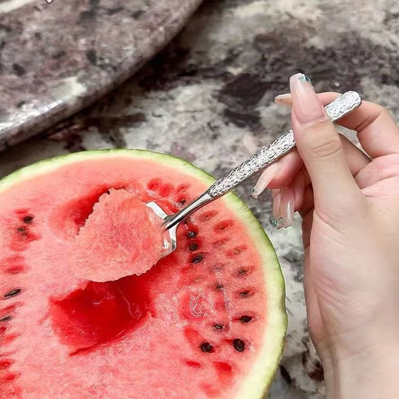 Xẻng Thìa Dưa Hấu Thìa Búa Họa Tiết Kem Thìa
