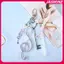 JASMINE Nơ Đơn Giản Ghi Chú Móc Khóa Túi Sáng Tạo Mặt Dây Chuyền Thích Hợp Cho Những Người Hâm Mộ Âm Nhạc Hiện Nay Tinh Tế Bapa Phụ Kiện Trang Trí JASMINE