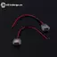 GE 2pin USB Loại C Đầu Vào Sạc Soet Có Đèn LED Tấm Chống Nước Cổng Nguồn USB-C TYPE-C Nữ Kết Nối Ja VN
