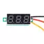 GE 0,28 Inch Kỹ Thuật Số Vôn Kế DC 0-100V Máy Kiểm Tra Điện Áp Mini DC Vôn Kế Đồng Hồ Đo VN