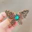 PNPIA- Exquistie Thời Trang Vintage Pha Lê Sang Trọng Bướm Thổ Cẩm Chân Cho Nữ Áo Phụ Kiện Trang Sức Quà Tặng