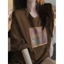 （Giao hàng 24h）Angela Áo thun 100% cotton tay ngắn dáng suông in họa tiết hoạt hình phong cách Hàn Quốc thời trang