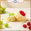POWER Strawberry Cream Cake Bóp Đồ Chơi Mô Phỏng Món Tráng Miệng TPR Giảm Căng Thẳng Cho Giáng Sinh Stoing Stuffers.