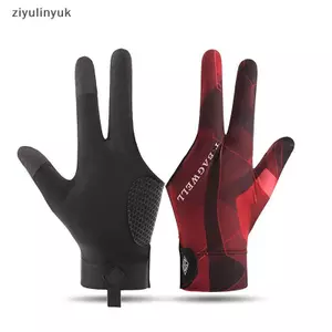 Ziyulinyuk 1 Găng Tay Bi-a Tay Trái Ba Ngón Tay Snooker Bida Găng Tay Chống Trơn Trượt Stiers Độ Đàn Hồi Găng Tay Tập Bida VN