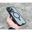 Ốp Lưng Hoda Multicolor Case Magnet Cho iPhone 17 Pro Max/16 Pro - Trong Suốt Viền Màu Chống Sốc Chống Ố Vàng Magsafe
