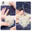 5 Cái Không Ràng Buộc Quần Jean Thắt Lưng Mở Rộng Cotton Mềm Rỗng Ren Thắt Lưng Mở Rộng Cho Nữ Sau Sinh Mới