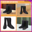 1 Cặp Lót Boot Nhiệt Cho Giày Đen Vải Oxford Cách Nhiệt Sang Trọng