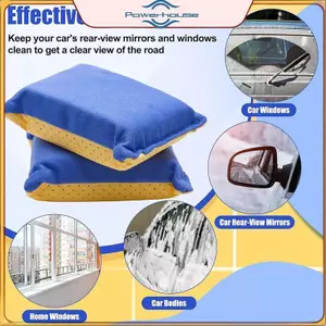 POWER 1 Cái Đa Năng Rửa Xe Bọt Biển Blo Kính Chắn Gió Làm Sạch Bàn Chải Xốp Kính Làm Sạch Và Bụi Bẩn Bọt Biển.