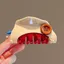 Hàng sẵn có Phong cách mới Puppy Grab Clip Nút dễ thương Chuyển màu tương phản Sóng cá mập Kẹp đầu lưng cao cấp
