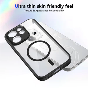 Ốp lưng OPPO Reno 15F Vỏ từ tính trong suốt mờ cho Ốp điện thoại OPPO Reno 15F 5G