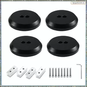 Nhôm Tầng Jack Adapter Có Jack Pad Nâng Pucks Cho C5 C6 C7 C8 944 964 993 996 997 911 Đen