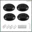 Nhôm Tầng Jack Adapter Có Jack Pad Nâng Pucks Cho C5 C6 C7 C8 944 964 993 996 997 911 Đen