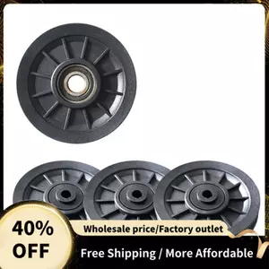 4 Đa Năng Đường Kính 105mm Chống Mài Mòn Vòng Bi Ròng Rọc Bánh Xe Cáp Tập Gym Thiết Bị Tập Thể Dục Một Phần