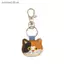 SRVN Hoạt Hình Dễ Thương Sáng Tạo Da Mèo Móc Khóa Mặt Dây Chuyền Thời Trang Kawaii Mèo Con Túi Móc Khóa Bapa Phụ Kiện Trang Trí Quà Tặng.