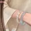 HFSHY Hợp Thời Trang Kính Giả Ngọc Vòng Tay Nữ Thanh Lịch Jingle Lắc Tay Cô Gái Thời Trang Cổ Tay Quyến Rũ Trang Sức Quà Tặng VN
