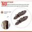 Rèm kim loại Tua Rua Tie Back Tieback Móc treo tường Mini 2 CÁI Đồng đỏ