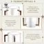 Cốc rửa tay bằng đồng dành cho người Do Thái cầu nguyện- Thiết kế hình trụ Acrylic với hai tay cầm bằng kim loại