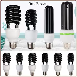 ORDOBOX Đèn đen UV AC 220V 13-40W, đèn LED hỗ trợ xoắn ốc, bóng CFL bẫy côn trùng