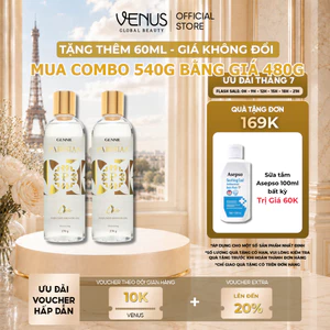 Sữa tắm Nước hoa Nữ Gennie Parisian 480ml hương thơm sang trọng, quyến rũ