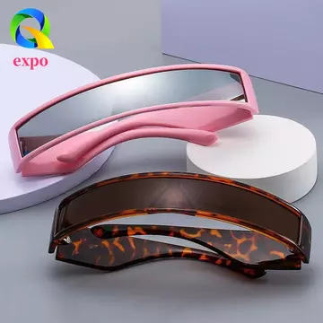 EXPO LIMIT Kính Mát Nữ Thanh Lịch Punk Chống Tia UV Kính Mắt Sắc Thái Tương Lai Kính Mát Đi Xe Đạp Kính Mắt JK Chụp Ảnh Kính Mắt Bên Ngoài Kính Mắt Y2K Kính Mát Ngôi Sao