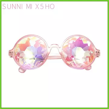 Kính vạn hoa Kính vạn hoa Kính vạn hoa Kính râm cầu vồng Kính râm ống kính Kính mắt Trang phục dự tiệc Phụ kiện Ống kính nhựa Hiệu ứng màu lăng kính Thích hợp cho Hà