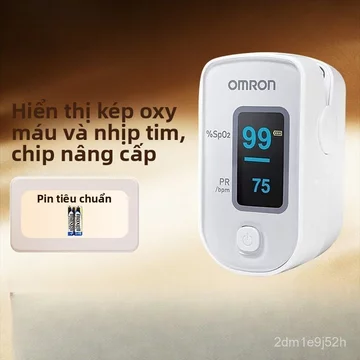 Máy đo SpO2 kẹp ngón tay HPO-100Máy đo nồng độ oxy trong máu tại nhà