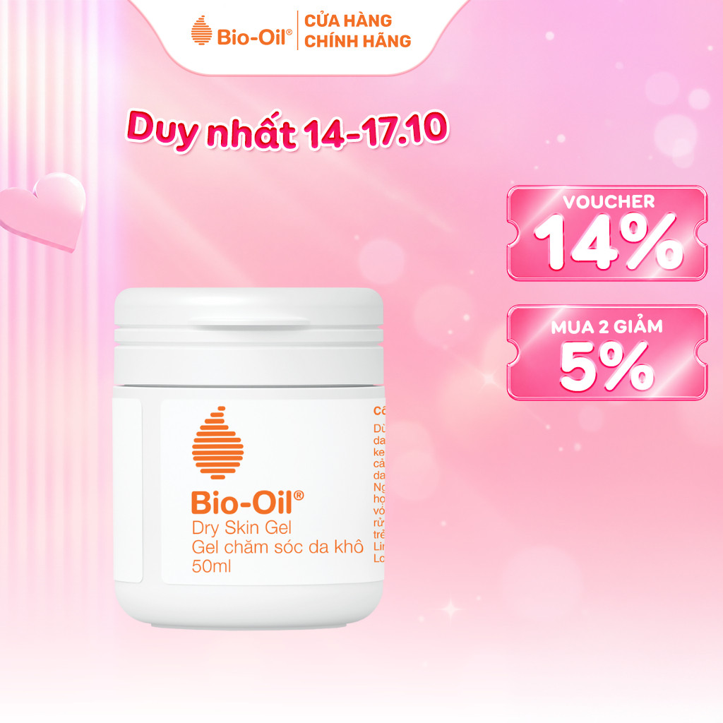 Gel chăm sóc da chuyên biệt dành cho da khô - BIO-OIL DRY SKIN GEL (lọ 50ml)