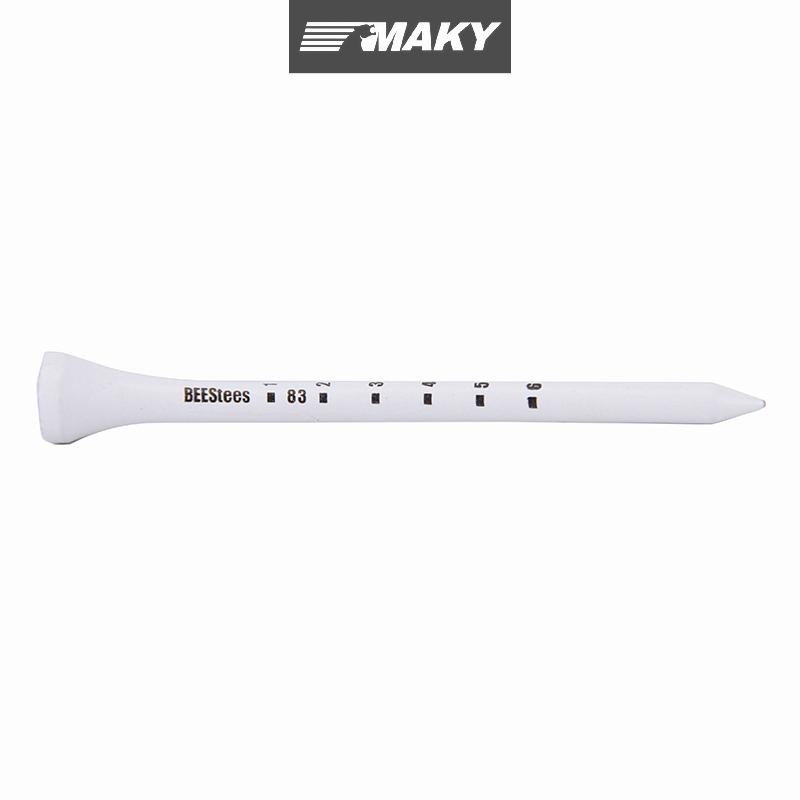 Newwellknownepic 50 CÁI Golf Tee 83mm Trắng Golf Gỗ Tee Cân Golf Tee VN