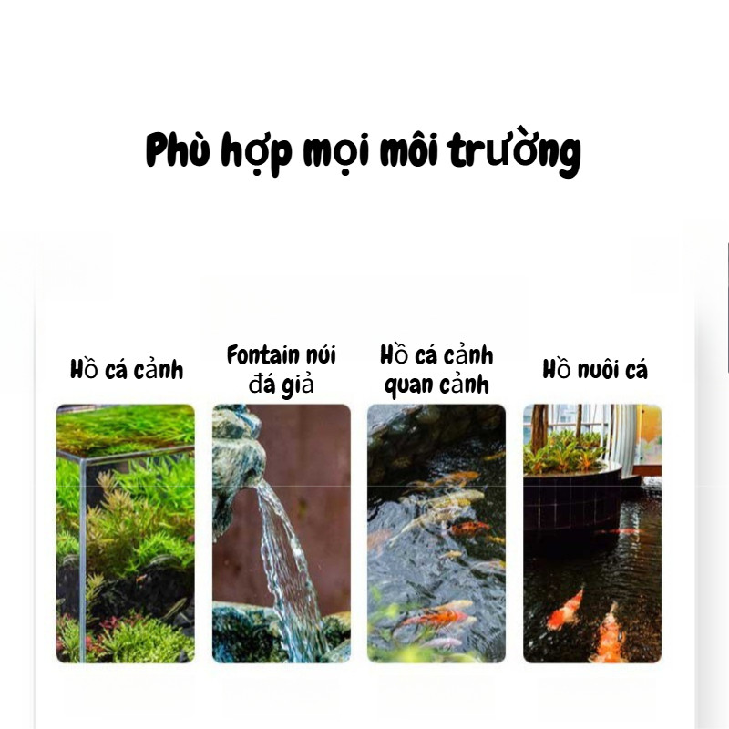 đèn uv diệt khuẩn hồ cá, khử khuẩn khử tảo, cải thiện chất lượng nước, an toàn cho cá và thực vật 11/13w