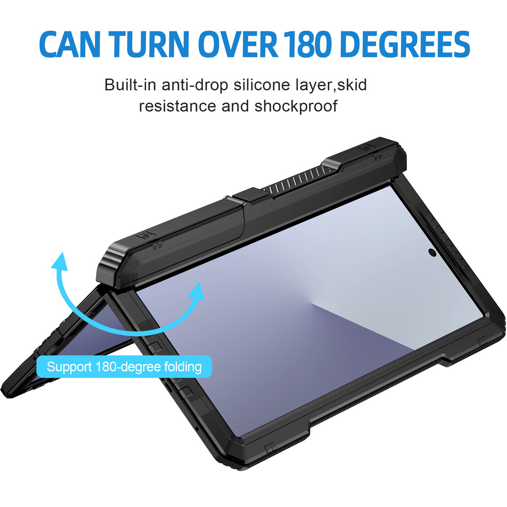 Bảo Vệ Hạng Nặng Quân Sự Cho Galaxy Z Fold 7 Fold 6 5 4 Ốp Lưng Chống Sốc Hợp Kim Kẽm Silicon Màn Hình Bảo Vệ