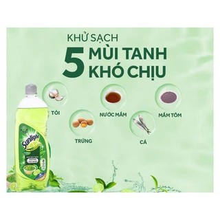 Nước rửa chén Sunlight chai 400gram nhiều hương