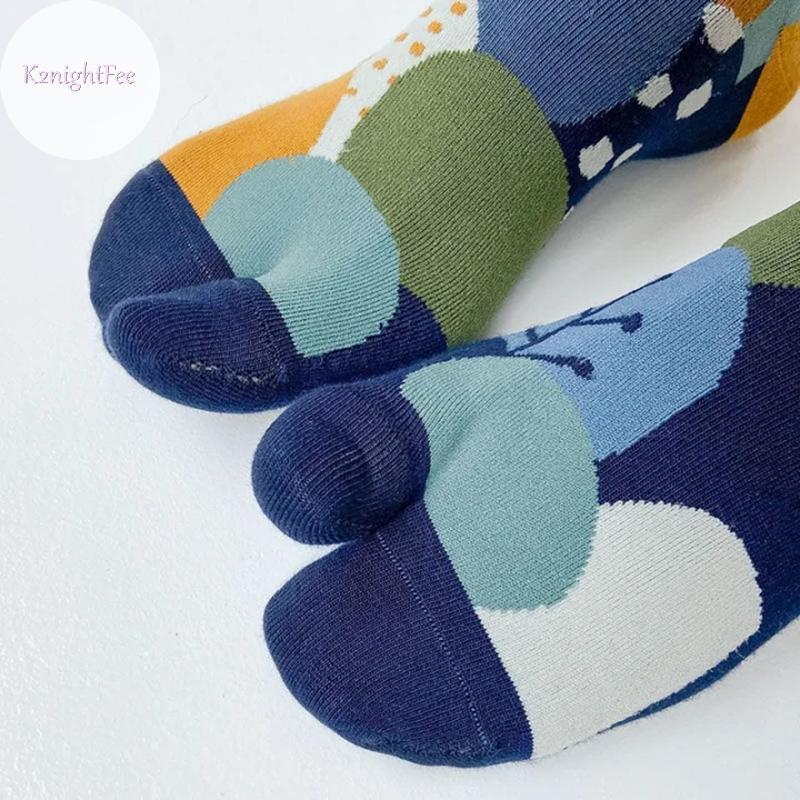Tất hai gót chia ngón nữ Jacquard cotton mềm thoáng khí, nhiều màu sắc với thiết kế cây da báo sọc tabi ngộ nghĩnh và sang trọng VN