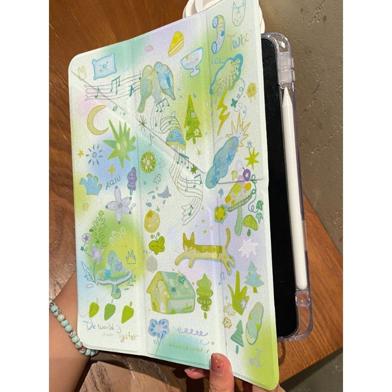 Ốp Bảo Vệ Cho iPad Gen7 Gen8 Gen9 Air4 / air5 Thế Hệ 10 Mini4 / 5 / 6 2025 A16 gen11th Air2 M4 2024 pro11 air 13 inch air 11 pro 12.9 Gen5 / 6 M2 Air6 M3 Air7 Vỏ Acrylic