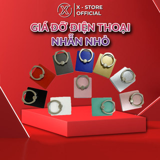 Móc dán điện thoại dạng nhẫn nhỏ, giá đỡ Iring mini xoay 360, phụ kiện chống rơi rớt, giao màu ngẫu nhiên GDDTIR