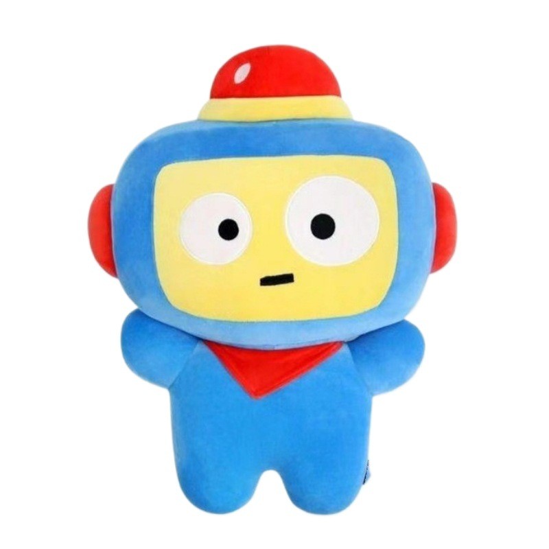 PF TREASURE TRUZ LAWOO HIKUN Robot Mèo ngôi sao năm cánh đồ chơi nhồi bông đồ chơi sang trọng cho trẻ em bé gái