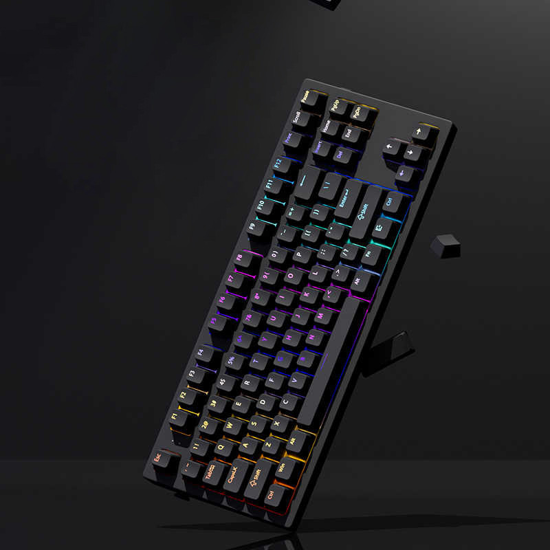 126 Phím Đen Tùy Chỉnh Double Shot PBT Keycaps RGB Backlit Key cap Cherry Profile cho MX Switch Bàn Phím Chơi Game | BigBuy360 - bigbuy360.vn