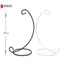 Giá đỡ cây sắt 1X 23cm 9 "cho bình treo thủy tinh trong suốt Trang trí nội thất VN